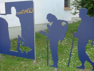 פסל ב"דרך סנטיאגו דה קמפוסטלה"