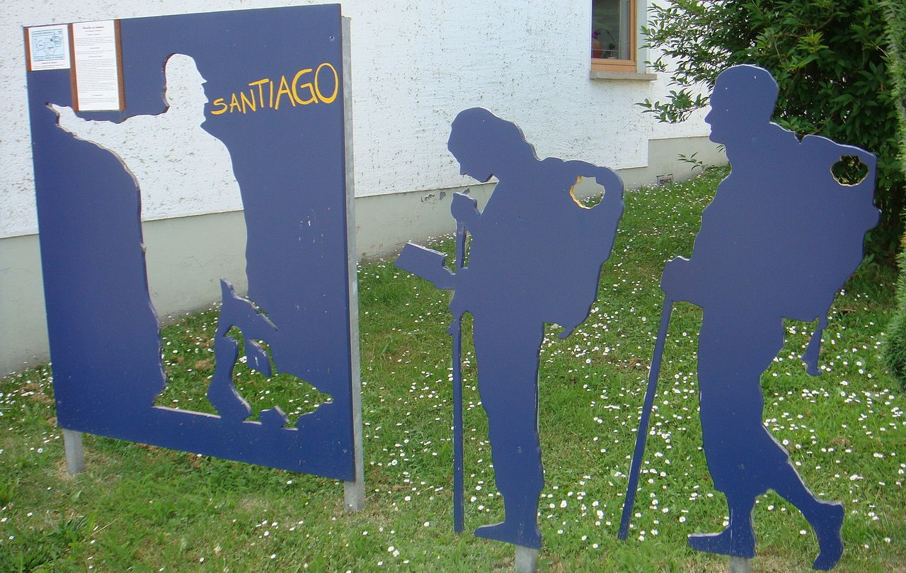 פסל ב"דרך סנטיאגו דה קמפוסטלה"