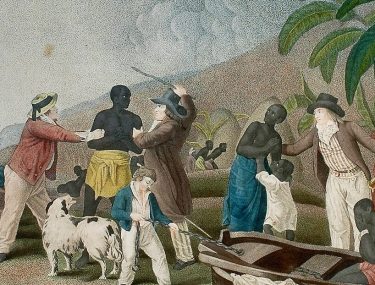 כובשים עולם. סחר עבדים, תחריט 1835. ויקיפדיה