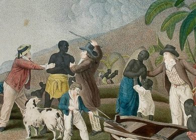 כובשים עולם. סחר עבדים, תחריט 1835. ויקיפדיה