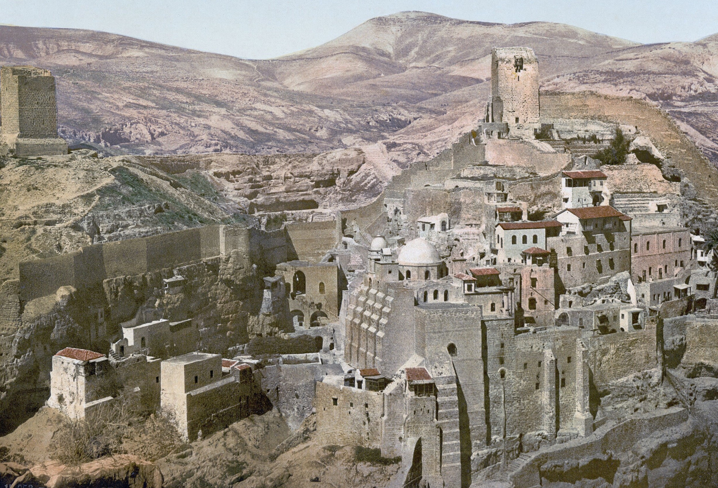 מנזר מר סבא (גלויה)