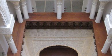 פטיו בית מרכז יהודי צפון אפריקה. צילום ויקיפדיה