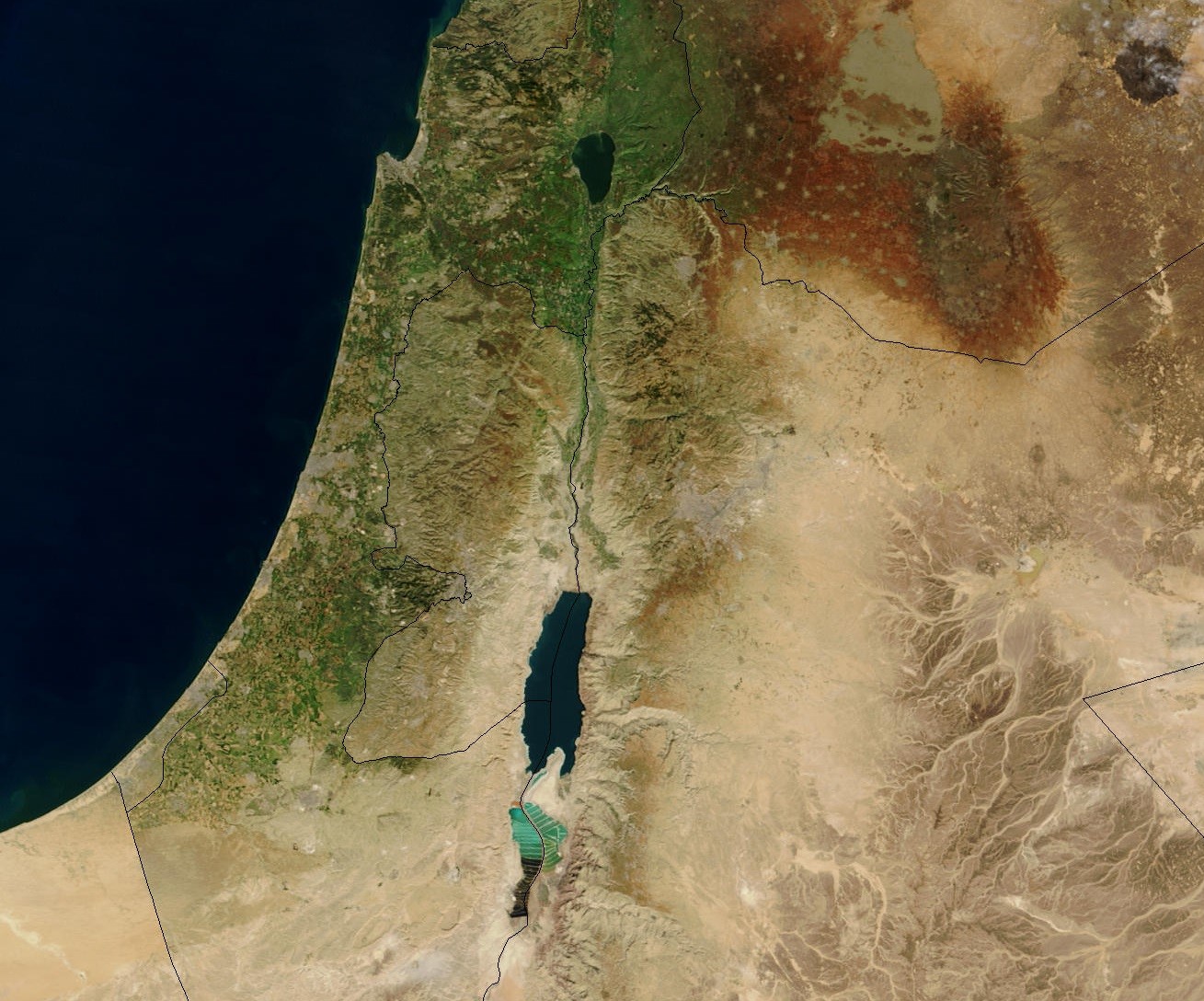 תצלום לווין NASA